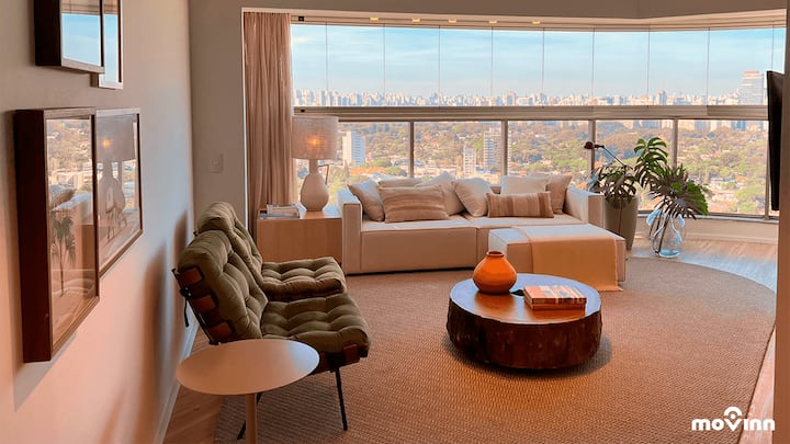 2 Bedroom Apt. |Faria Lima|75m²| W/ Parking Space - Pinheiros