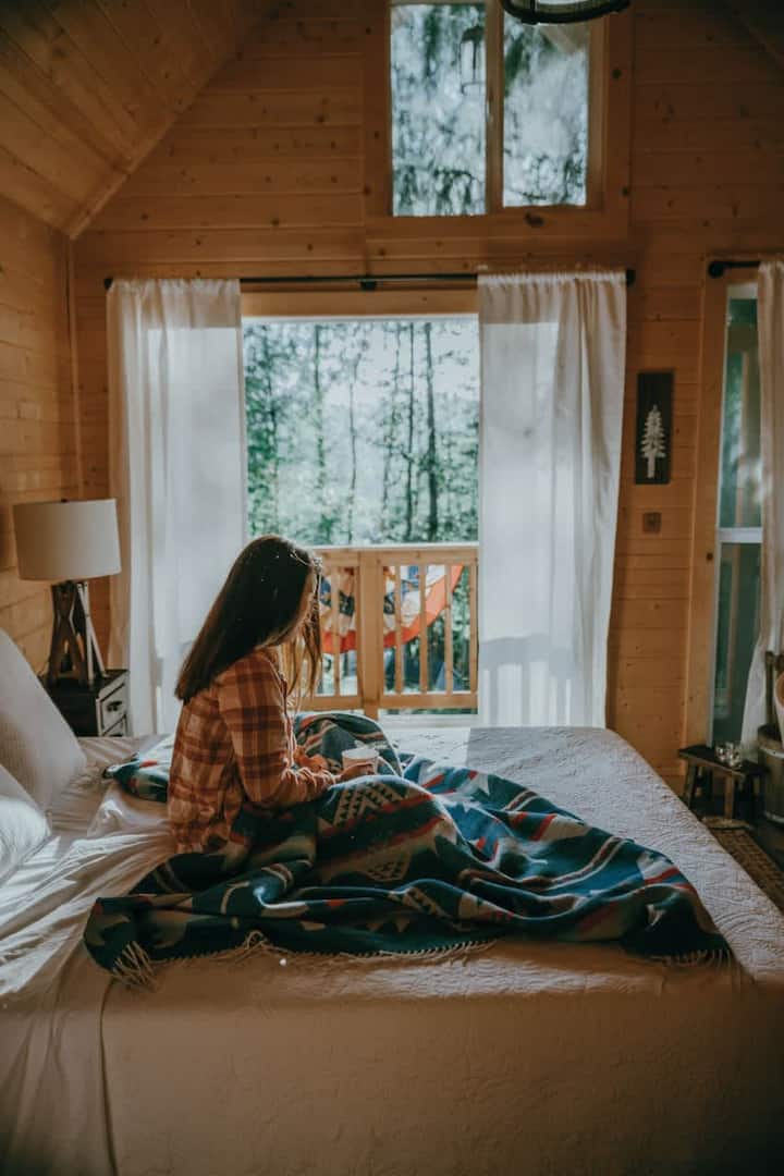 Ole Mill Treehouse #2 საძინებელი