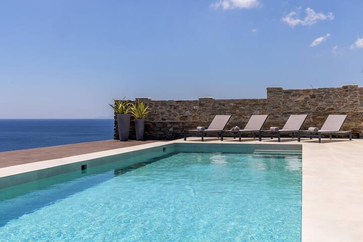 Aegean Whispers Sea Front Villa in Tinos gallery image 3