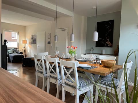 Successful Airbnb property: 150 m² duplex apartment with sauna in Braunlage