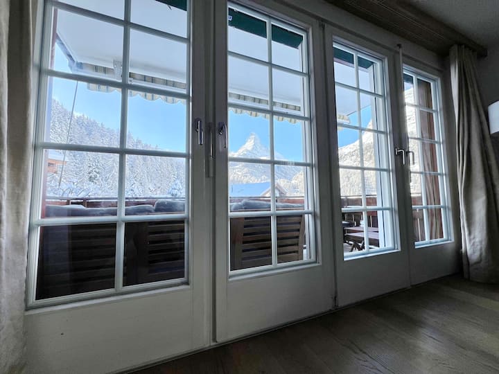 Appartement Avec Vue Imprenable Sur Le Cervin - Zermatt
