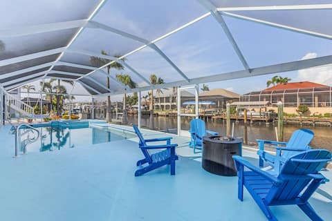 Island Vibe! 3/2 Salt Water Heated Pool Waterfront