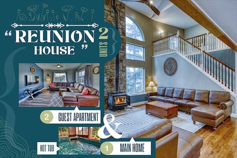 7BR Hot Tub Lodge • Sleeps 14 • Kodiak