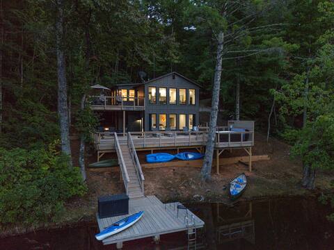 The Retreat - Hot Tub /Private Lake/Hiking