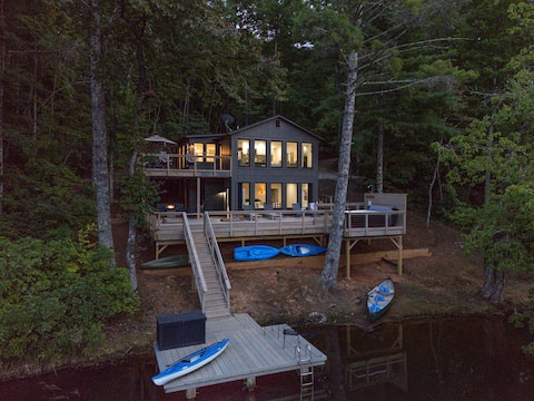 Successful Airbnb property: The Retreat - Hot Tub /Private Lake/Hiking in Seneca / Clemson