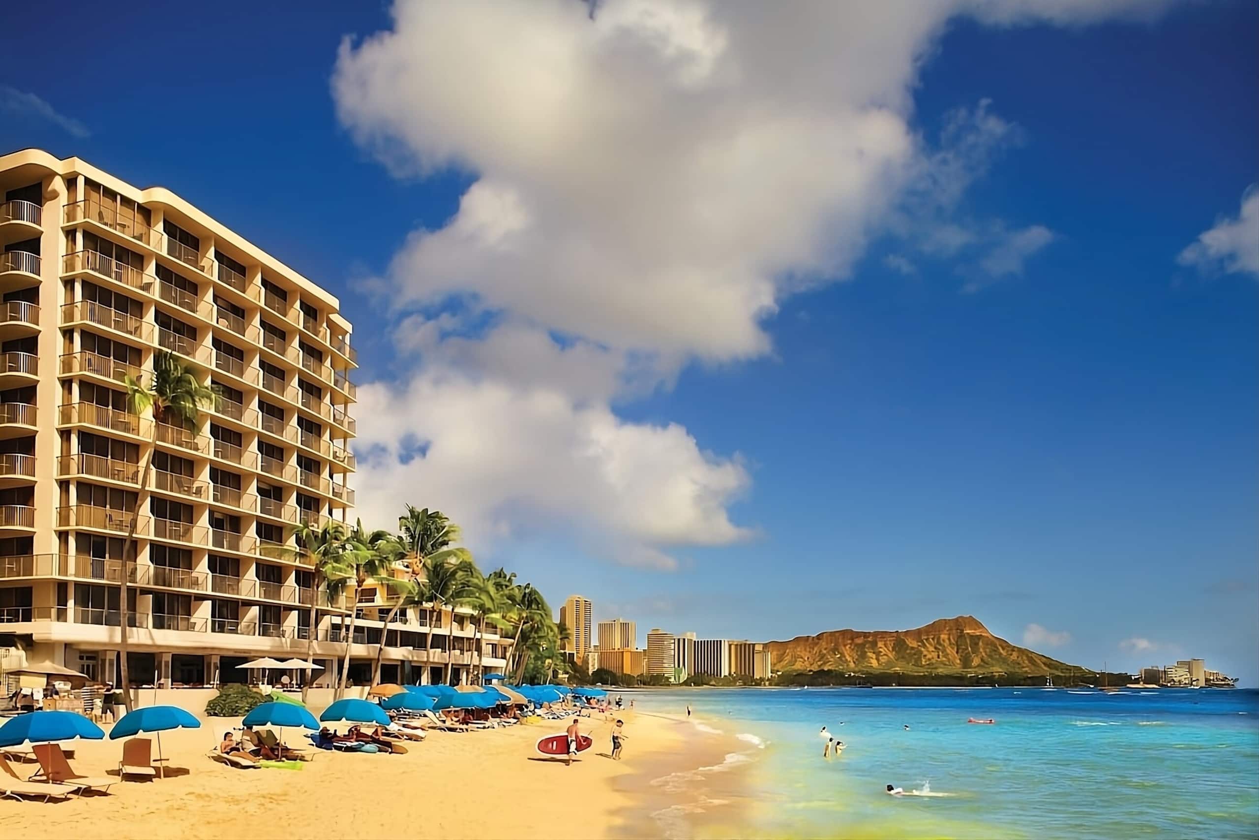 Standard 1 King Bed at Reef Waikiki Beach Resort - Image 19