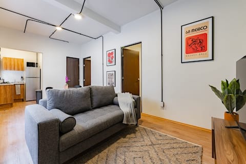 Successful Airbnb property: VH | Near Polanco 2 bdr apartment. Laundry | 368 in Los Manzanos