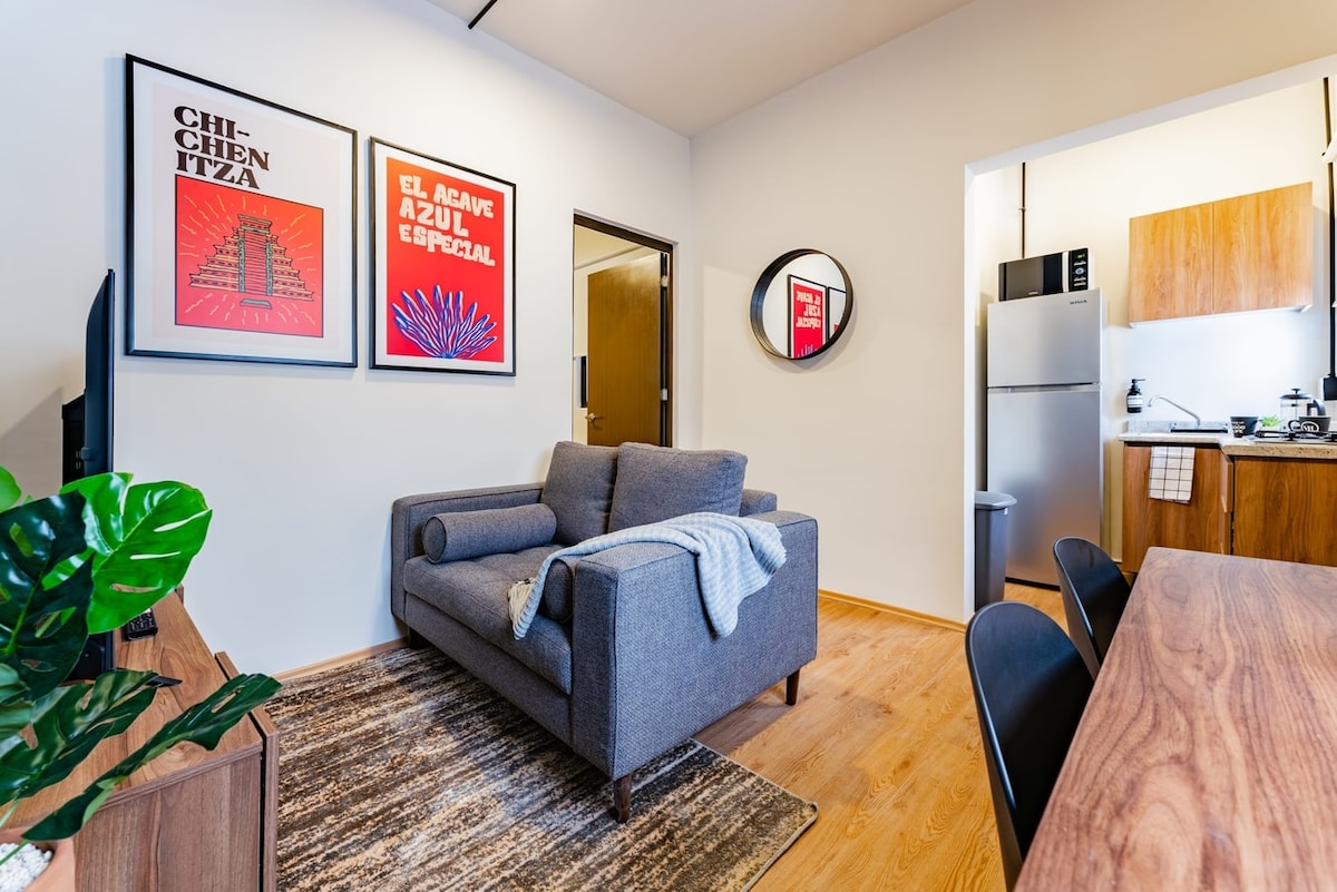 Anuncio de Airbnb popular: VH | New Polanco good 1 BR apartment + WIFI | 364 en Los Manzanos