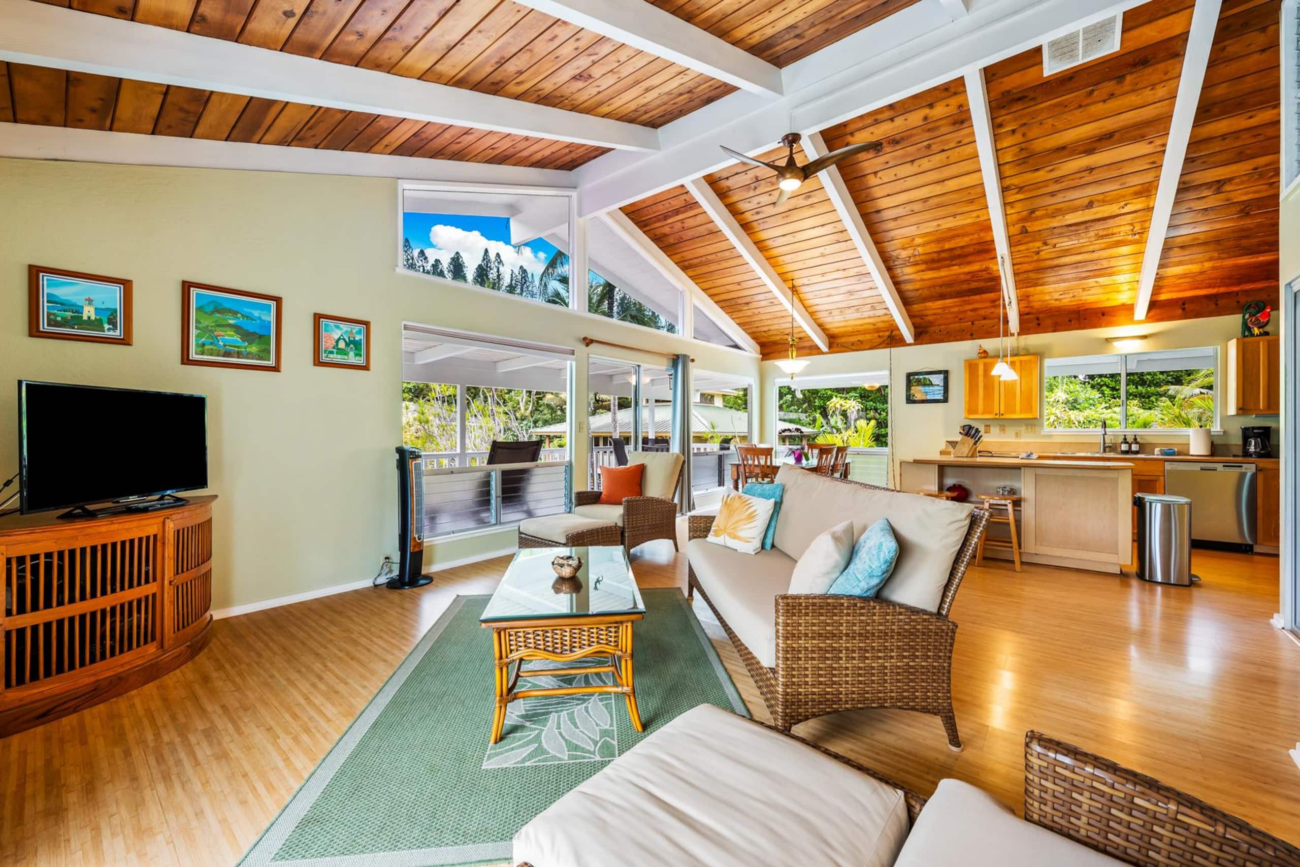 Home in Hanalei · ★4.84 · 2 bedrooms · 2 beds · 1.5 baths - Photo 2