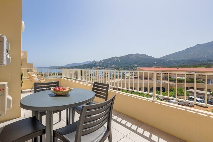 Amandula - Appt Climatisé Vue Mer - Algajola