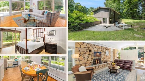 Mid-century Modern Home by Arcadia Bluffs, Lake Mi