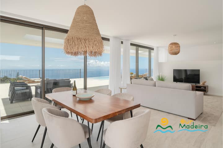 Premium Villa, Panoramic Sea-view | Calheta Pearl - Calheta