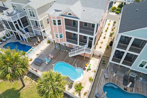 4 bd - Private Pool and beach access, Holden Beach