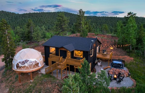 View Haus w/ Dome Theater & Yoga Studio + Hot Tub