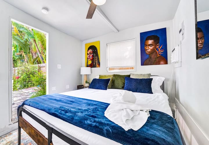 享受我们的7号卧室1张加大双人床