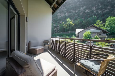 At the happiness of the lake, charming apartment for 4
