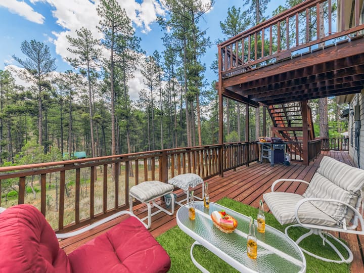 Hidden Forest Lodge | Cabin Close To Town! - Ruidoso, NM