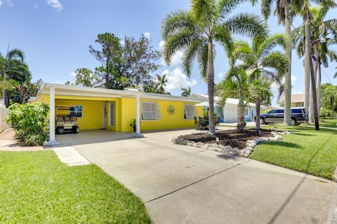 Successful Airbnb property: 2 Mi to Bradenton Beach: Water-View Home w/ BBQ in Cortez