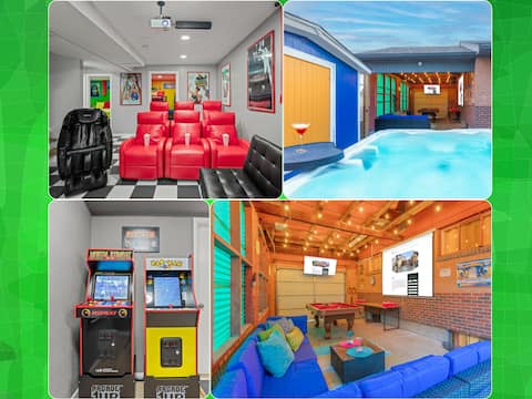 HotTub Theater Gameroom Outdoor PoolTable 420