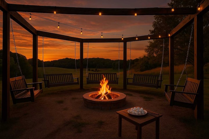 16 Guests | Ponds | Hot Tub | Game Room | Trails - Cabins for Rent