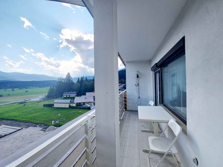 Appartement De Vacances Avec Balcon Et Belle Vue - Bad Mitterndorf