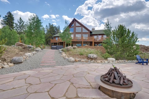 Alma Mountain Getaway w/ Private Hot Tub & Views
