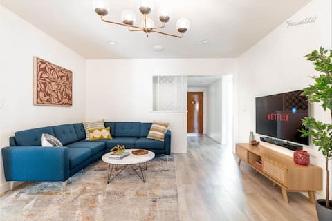 Top Airbnb: Sleek 3BR Home + EV Charger + Near DTLA #TravelSGV in San Gabriel