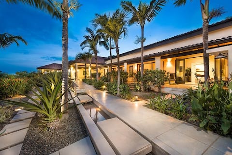 Luxury 9-Suite Villa with Ocean Views & Pool