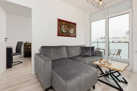 Successful Airbnb property: Children of Warsaw 28 | Stylish Apartment | Parking in Ursus