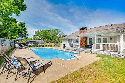 Acworth Oasis w/ Pool, Hot Tub & Fire Pit!