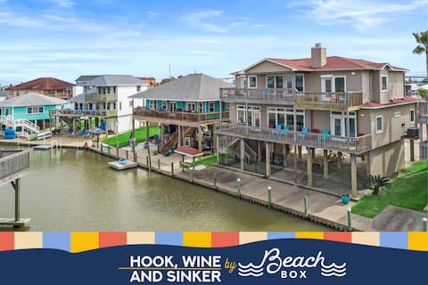 Canal Front Fishing Retreat with Great Views