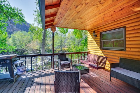 Creekside Ten Sleep Vacation Rental + Deck & Grill