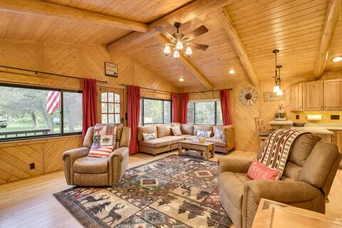 Creekside Ten Sleep Vacation Rental + Deck & Grill