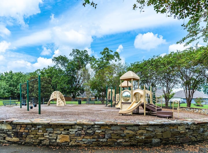 Make sure the kids enjoy the playground while here!