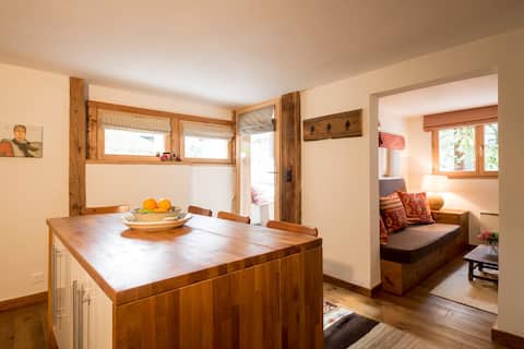 La Ruinette - cosy 1 bed, 300m from cable car