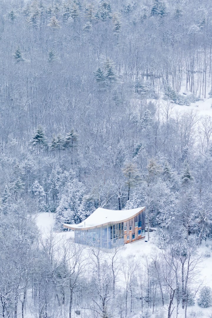 The rock is my  ワーナー・ブレイザー 岩の住宅建築 🪨🏠 🪨 はい、それは本物です! 岩の間の家についてのさらに素晴らしい