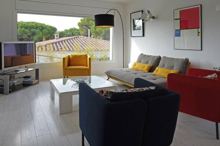 Modern 6p villa with pool close beach Montgo gallery image 5