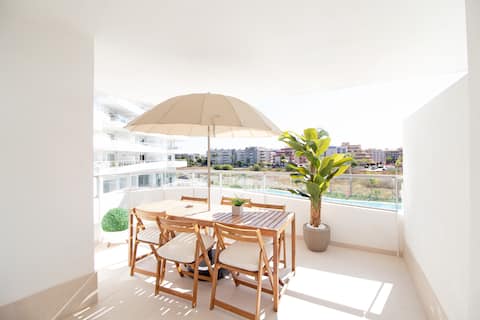 Apartment with 2 terraces in Gran Canet