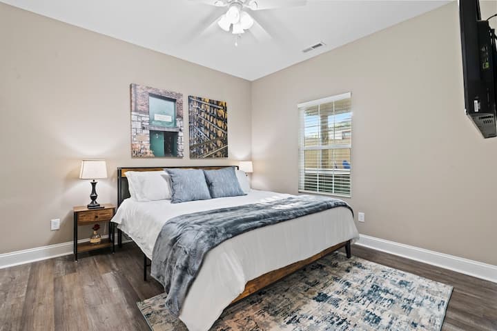 Dormitorio de tamaño king 