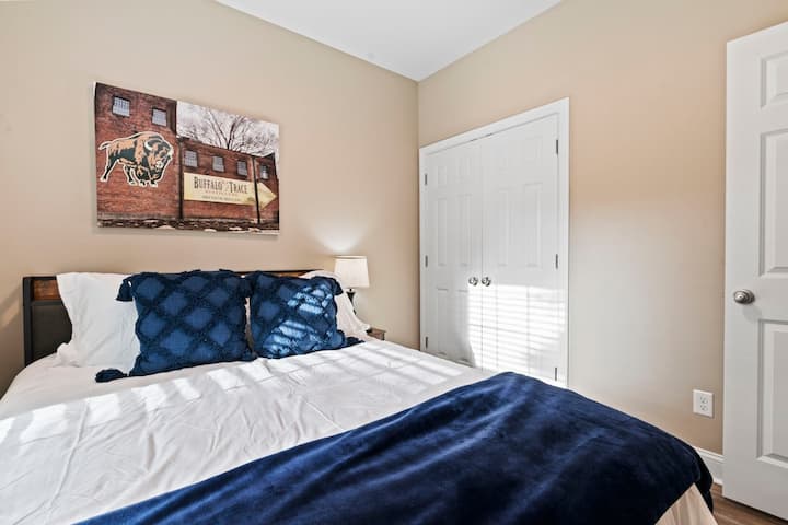 Dormitorio doble tamaño queen. 