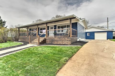 Great Falls Gem: 4-Bed Designer Home | Hot Tub