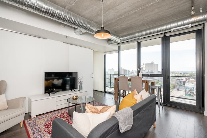 (1110)downtown Gorgeous 2br 1bath (311) - Winnipeg