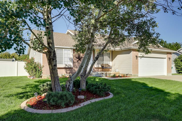 Family-Friendly Clearfield Home w/ Hot Tub!