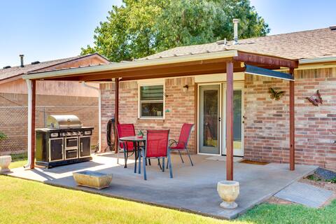 Cozy Oklahoma Retreat w/ Covered Patio & Gas Grill