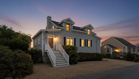 Successful Airbnb property: Plum Island Steps to Beach | Deck, Porch & Office in Newburyport