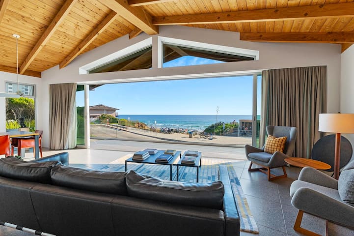 Beachfront Modern | 4BR Terrace with Sunset Views