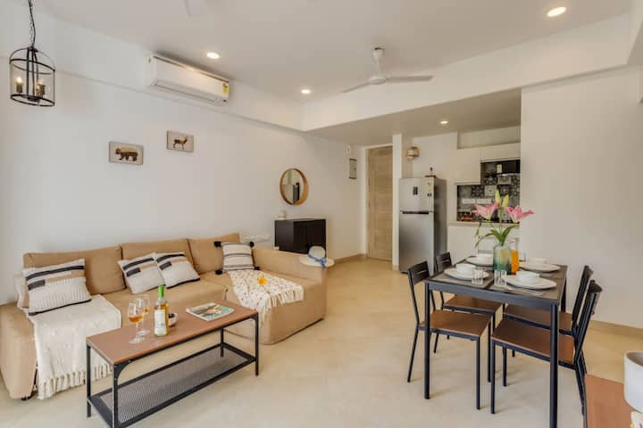Cozy 1br In Candolim - Walking Distance To Beach - Goa