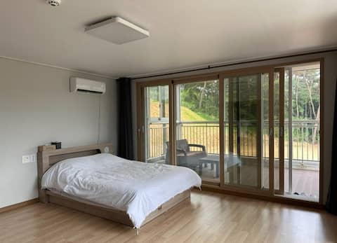 You can heal the mountain view located in Dangjin