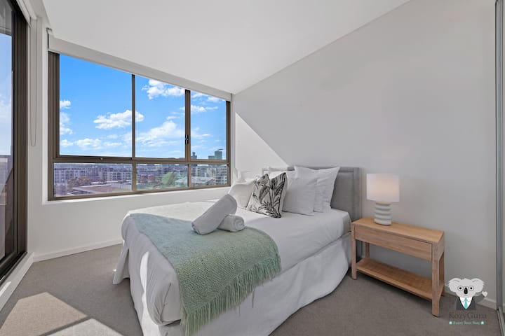 ห้องนอนสะอาดสะดวกสบาย