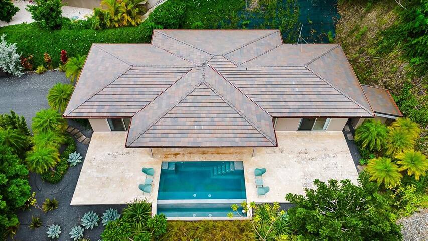Ocean View Villa with Infinity Pool & Trails